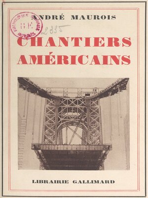 cover image of Chantiers américains